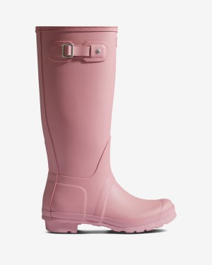 Botas Altas Hunter Original Tall Wellington Feminino Rosa | 3714NQKTH