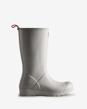 Botas Altas Hunter Play Tall Wellington Feminino Branco | 2610XNGBU