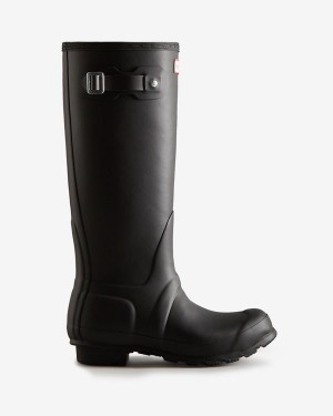 Botas Altas Hunter Tall Insulated Wellington Feminino Pretas | 1089GWOBP