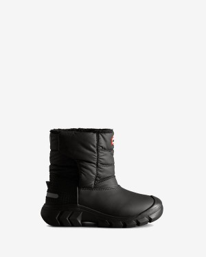 Botas Hunter Intrepid Snow Criança Pretas | 7869TBCIA