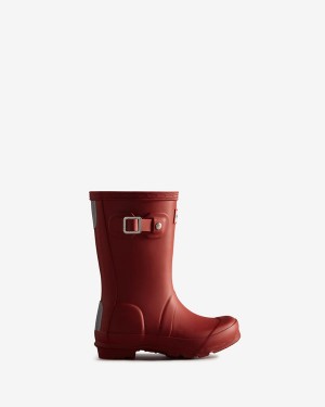 Botas Hunter Original Wellington Criança Vermelhas | 6713GEJXR