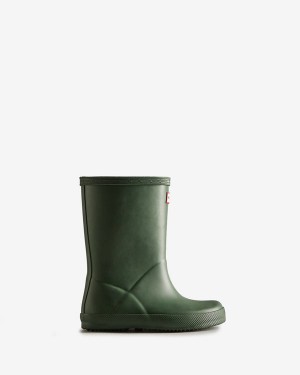 Botas Hunter Original Wellington Criança Verdes | 7049YIPAW