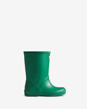 Botas Hunter Original Wellington Criança Verdes | 4180DCPGE