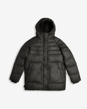 Vestuario Hunter Intrepid Mid Puffer Feminino Pretas | 0297FQRYK