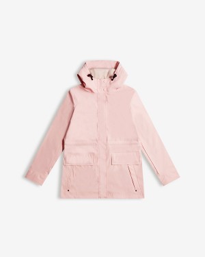 Vestuario Hunter Lightweight Waterproof Rain Feminino Rosa | 4961DFJEI