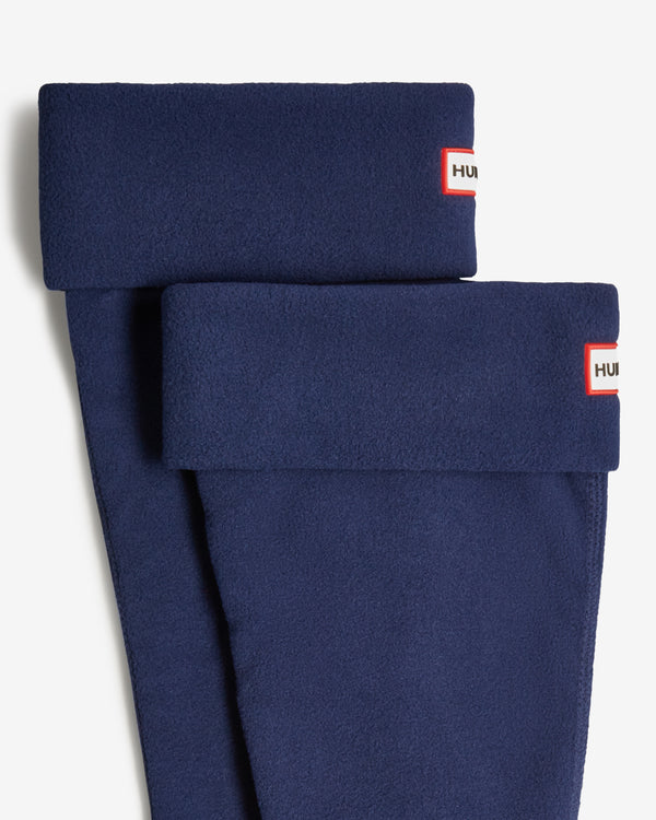 Acessorios Hunter Recycled Fleece Cuff Tall Feminino Azul Marinho | 6058NHUFK