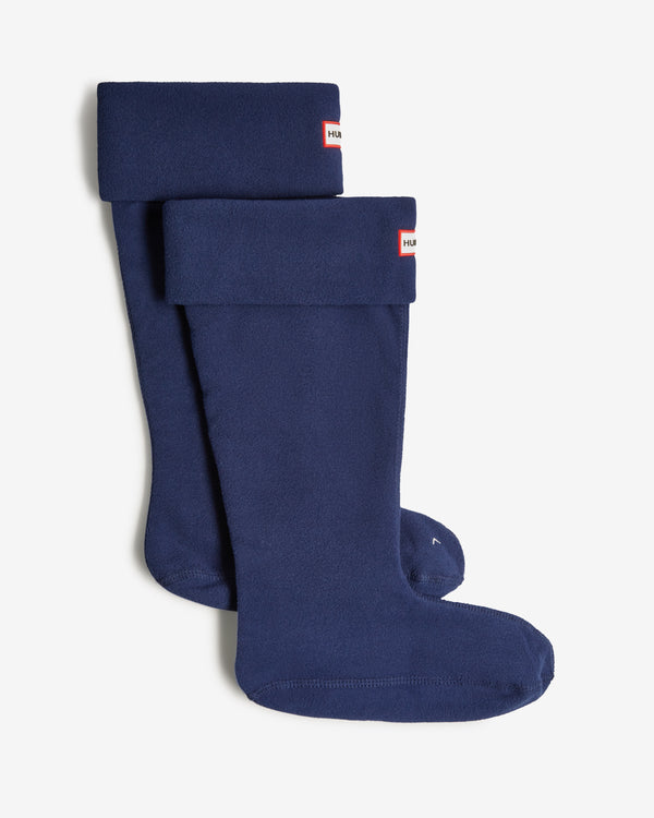 Acessorios Hunter Recycled Fleece Cuff Tall Feminino Azul Marinho | 6058NHUFK