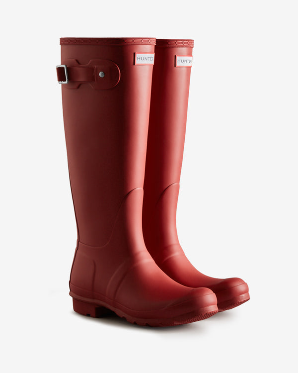 Botas Altas Hunter Original Tall Wellington Feminino Vermelhas | 2034ELZSR