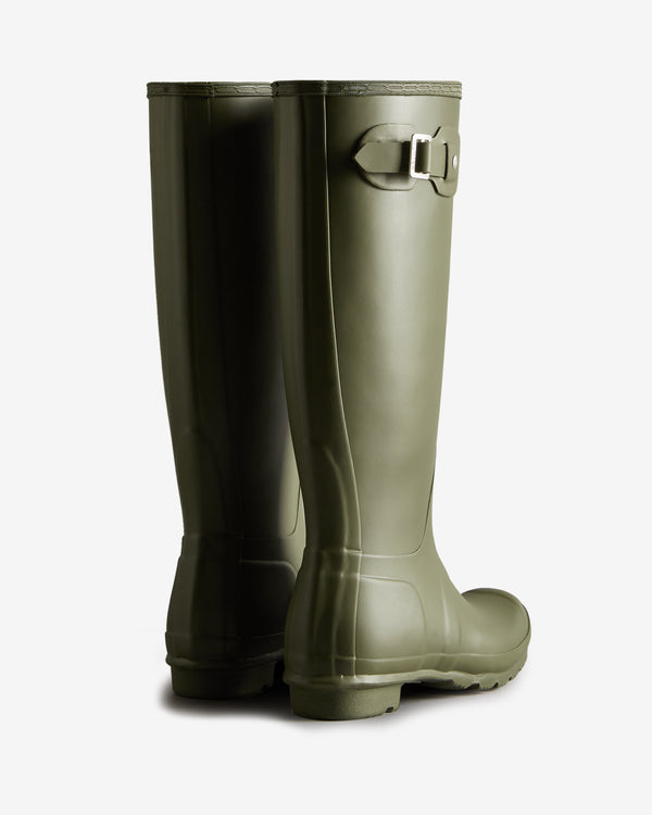 Botas Altas Hunter Original Tall Wellington Feminino Verde Oliva | 8602IXMPE