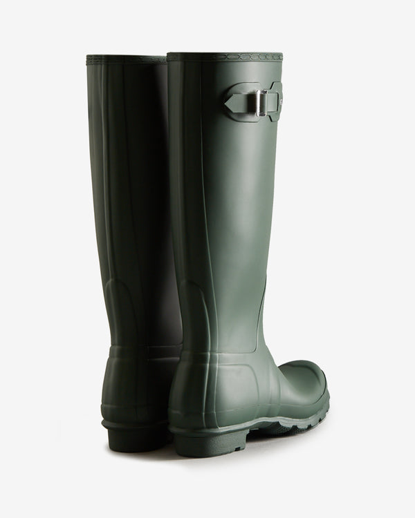 Botas Altas Hunter Original Tall Wellington Feminino Verdes | 9724WFXQZ