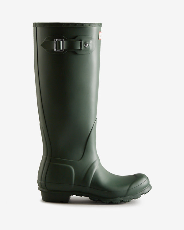 Botas Altas Hunter Original Tall Wellington Feminino Verdes | 9724WFXQZ