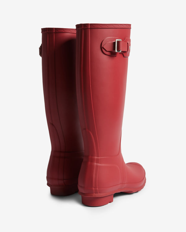 Botas Altas Hunter Original Tall Wellington Feminino Bordeaux | 0126MZBHV