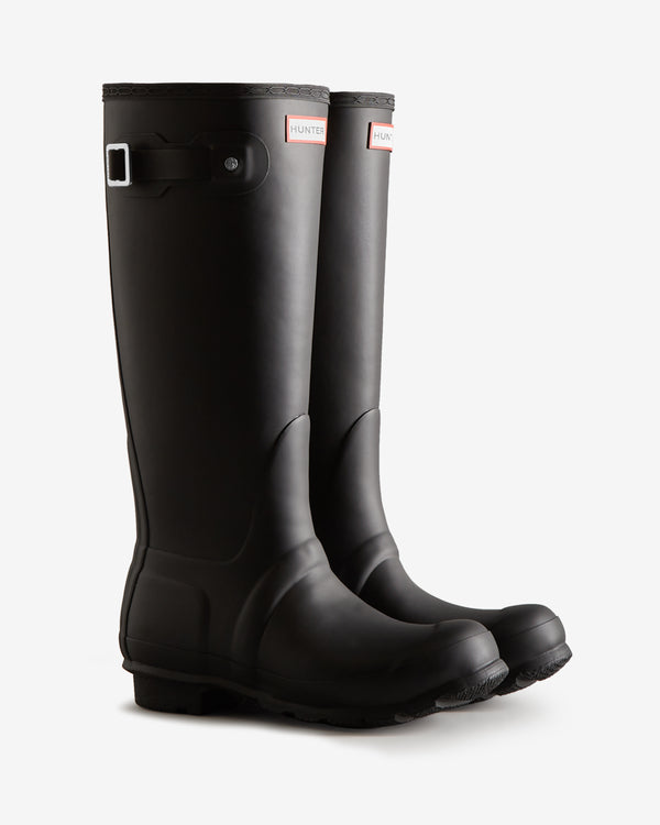 Botas Altas Hunter Tall Insulated Wellington Feminino Pretas | 1089GWOBP