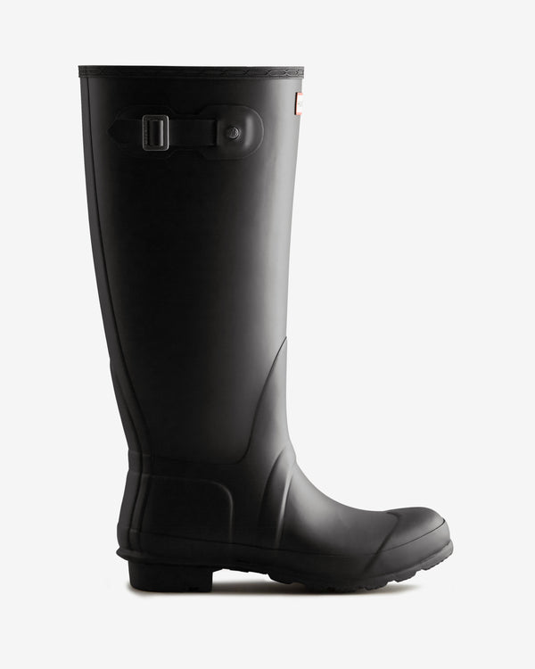 Botas Altas Hunter Tall Wide Fit Wellington Feminino Pretas | 3189ARBIS