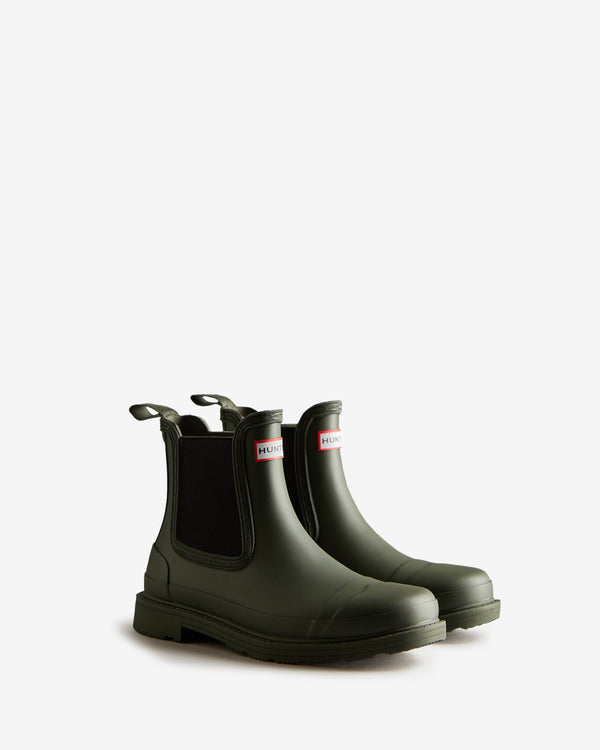 Botas Curtas Hunter Commando Chelsea Feminino Verde Oliva Escuro | 6189CPDAG