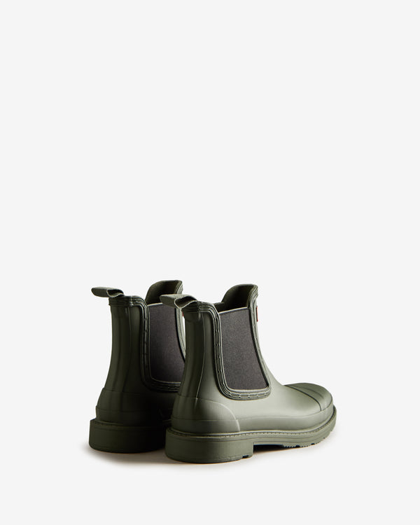 Botas Curtas Hunter Commando Chelsea Feminino Verde Oliva Escuro | 6189CPDAG