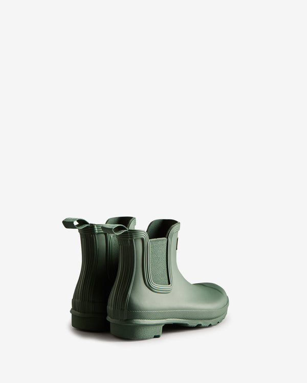 Botas Curtas Hunter Original Chelsea Feminino Verdes | 2491MLUZS