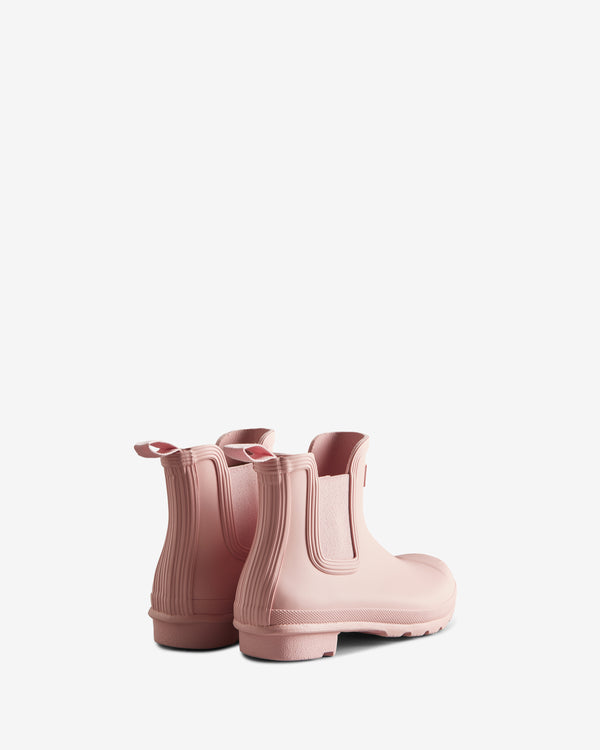 Botas Curtas Hunter Original Chelsea Feminino Rosa | 7612IPZCB