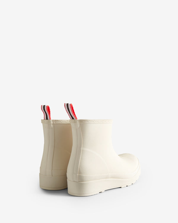 Botas Curtas Hunter Play Shearling Insulated Short Wellington Feminino Branco | 6034ORNMY