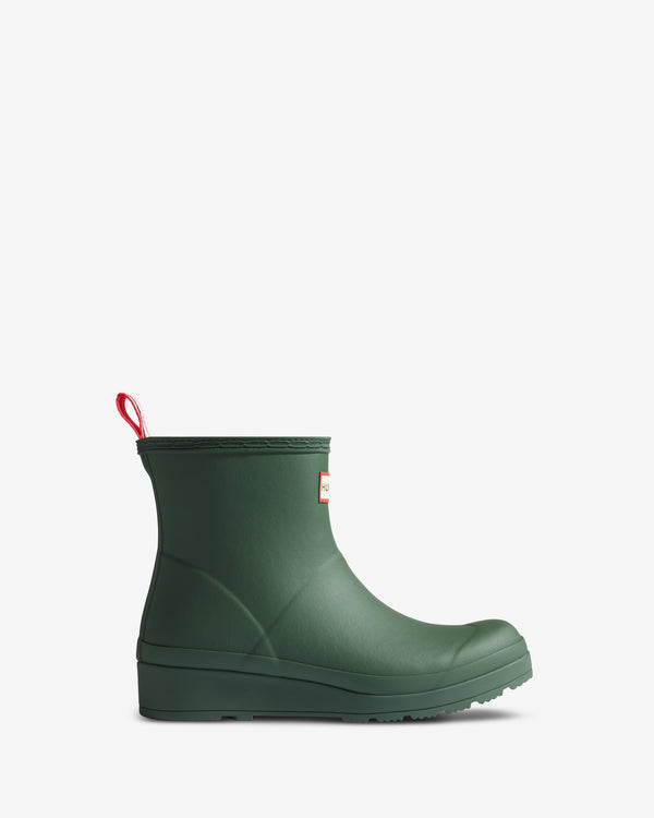 Botas Curtas Hunter Play Shearling Insulated Short Wellington Feminino Verdes | 5780WCYQG