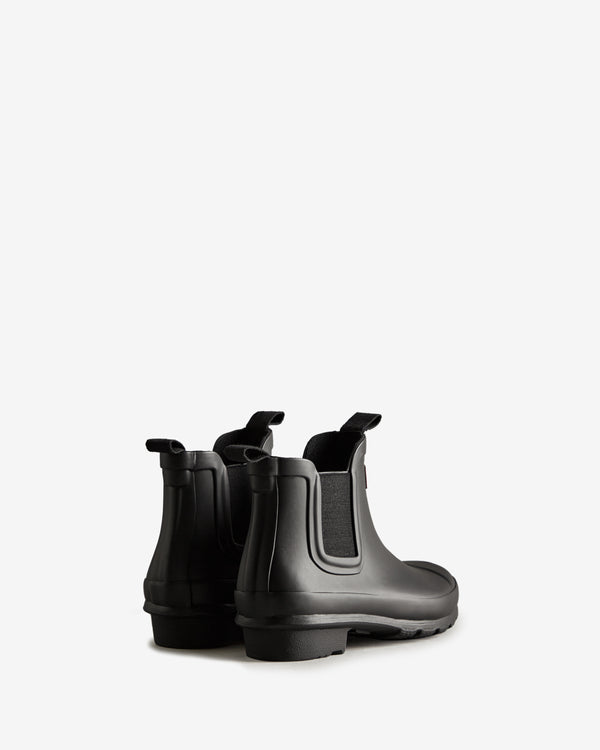 Botas Hunter Chelsea Criança Pretas | 1206UQMVP