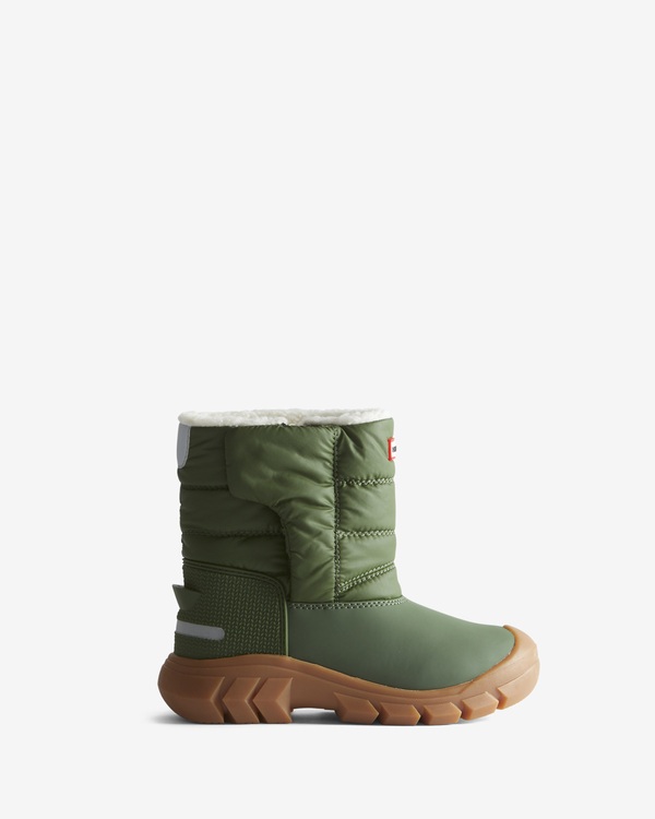 Botas Hunter Intrepid Snow Criança Verdes | 3027XKDSB