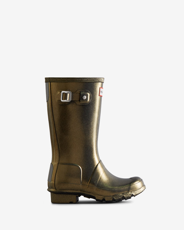 Botas Hunter Nebula Wellington Criança Douradas | 5460XJBHV