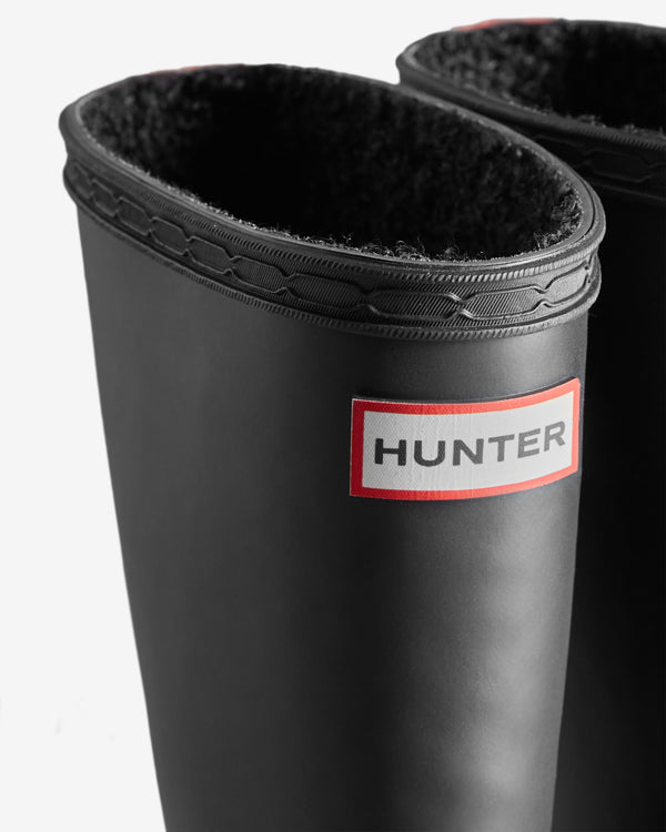 Botas Hunter Original First Classic Insulated Criança Pretas | 9673UAOKY