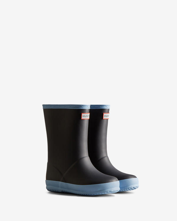 Botas Hunter Original First Classic Insulated Criança Azul Marinho | 6812QPMZL