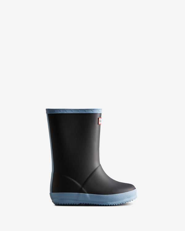 Botas Hunter Original First Classic Insulated Criança Azul Marinho | 6812QPMZL