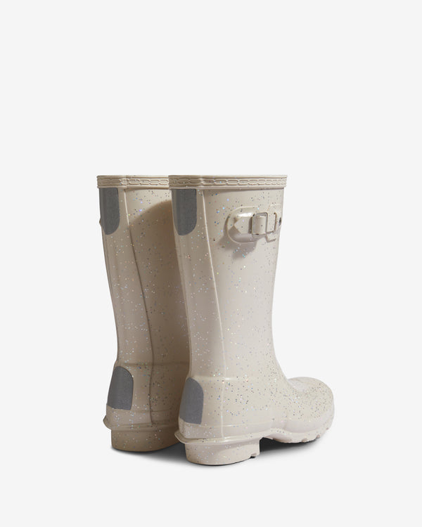 Botas Hunter Original Giant Glitter Criança Branco | 2356LGJVZ