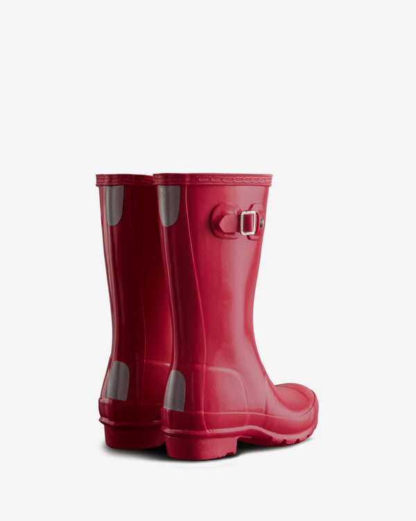 Botas Hunter Original Gloss Wellington Criança Rosa | 2341LBAKS