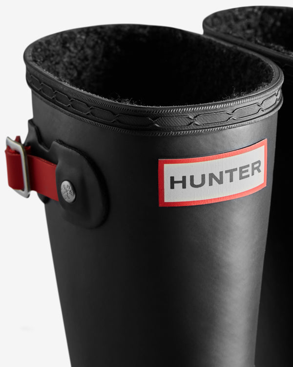 Botas Hunter Original Insulated Criança Pretas | 8057LBUWZ