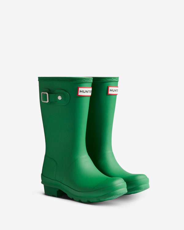 Botas Hunter Original Wellington Criança Verdes | 6830YWDRM