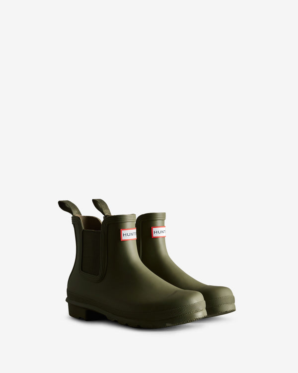 Botins Hunter Original Chelsea Feminino Verde Oliva | 2416UPICE