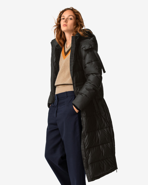 Vestuario Hunter Intrepid Long Puffer Feminino Pretas | 8653EOMTS