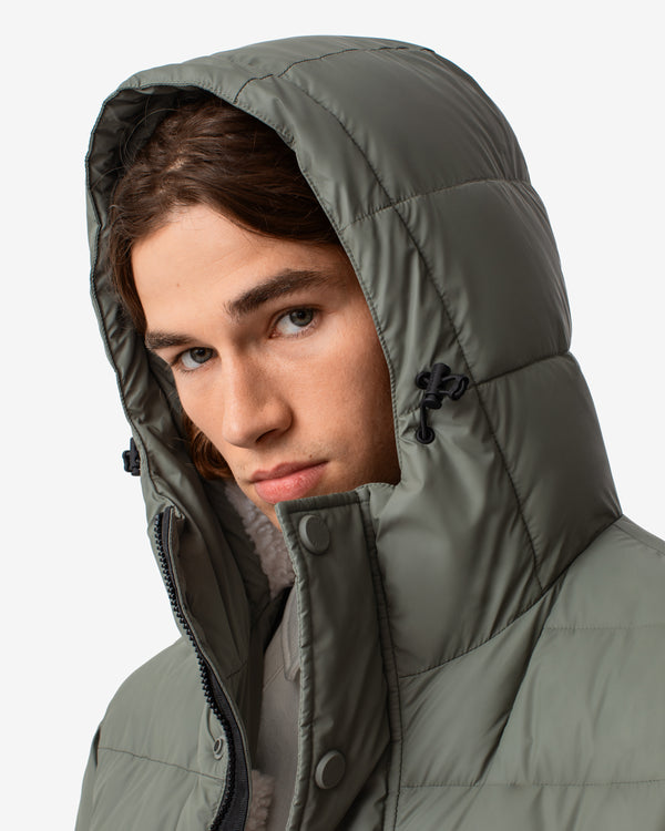 Vestuario Hunter Intrepid Long Puffer Masculino Verdes | 4368PQDNF