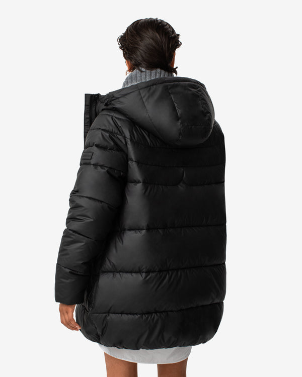 Vestuario Hunter Intrepid Mid Puffer Feminino Pretas | 0297FQRYK