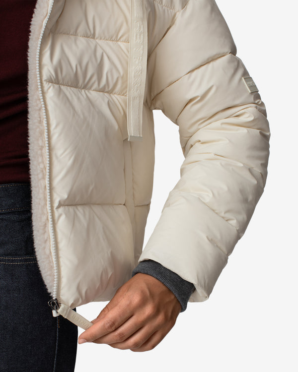 Vestuario Hunter Intrepid Short Puffer Feminino Branco | 0789MUSYX