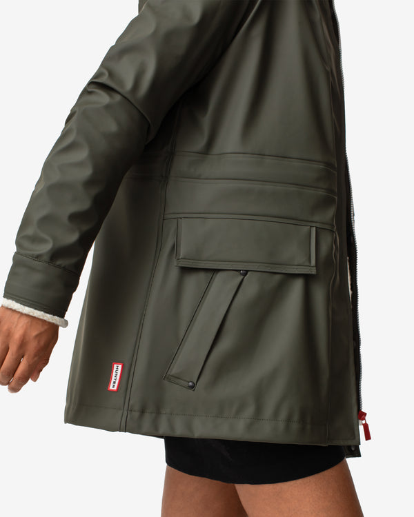 Vestuario Hunter Lightweight Waterproof Rain Feminino Verde Oliva Escuro | 1048VJFEK