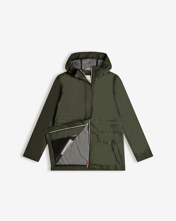 Vestuario Hunter Lightweight Waterproof Rain Feminino Verde Oliva Escuro | 1048VJFEK