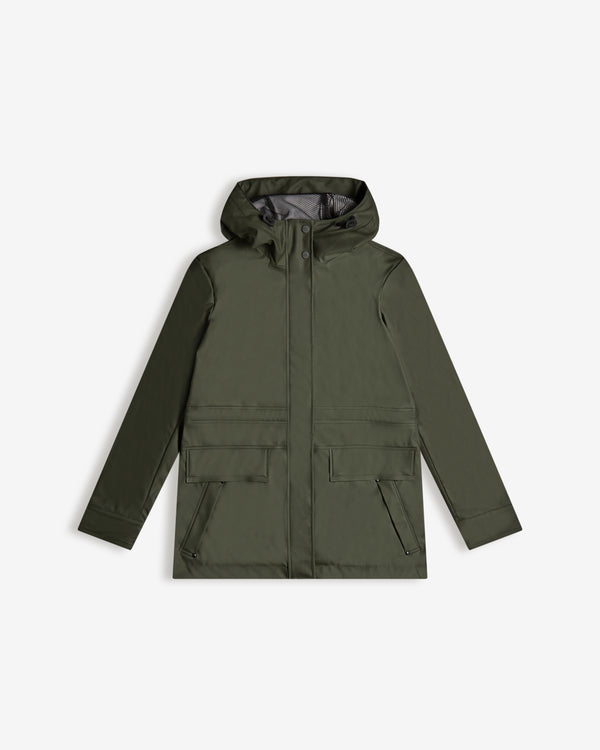 Vestuario Hunter Lightweight Waterproof Rain Feminino Verde Oliva Escuro | 1048VJFEK